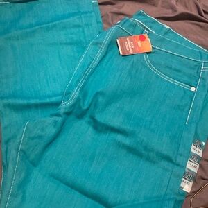Turquoise Levi’s 44x32
